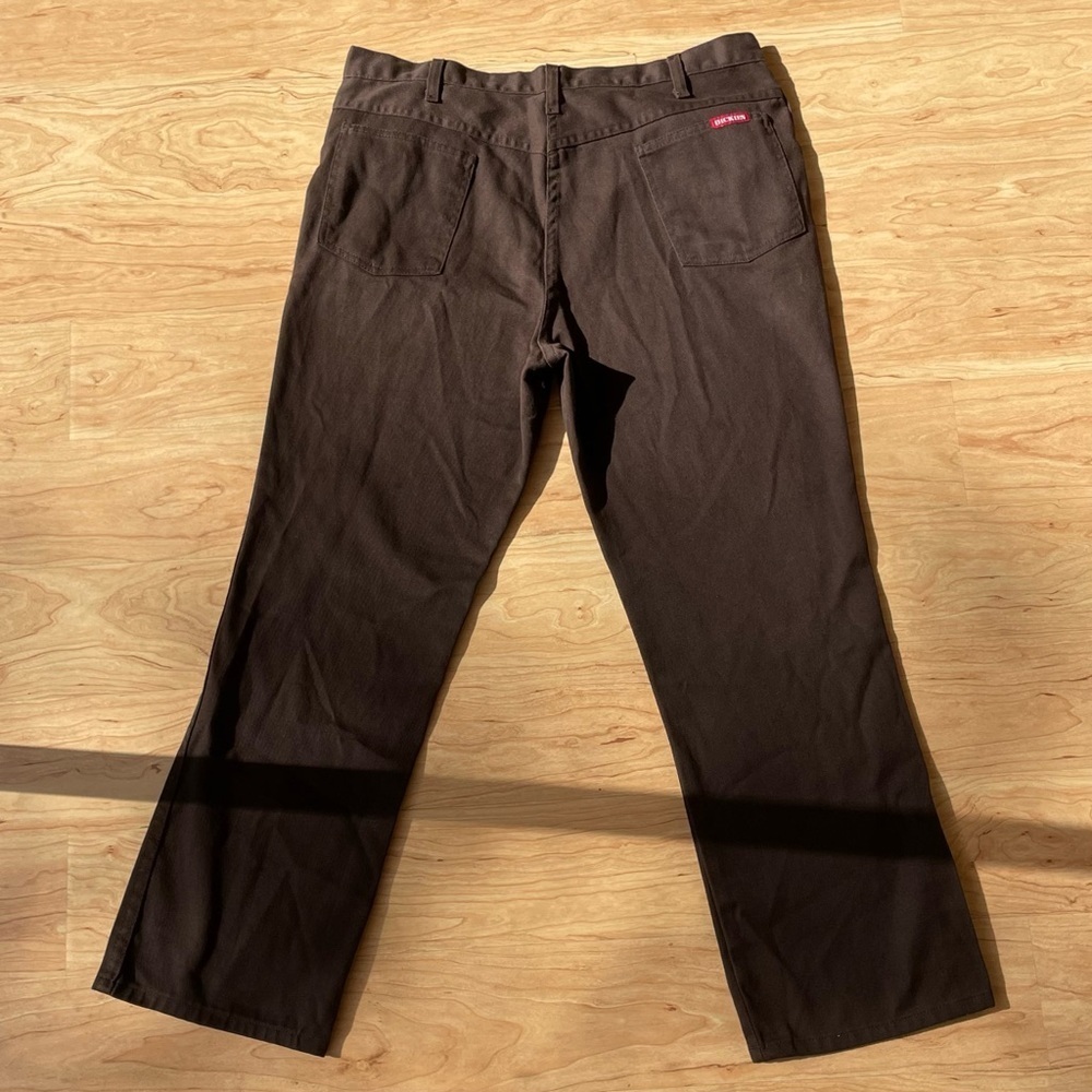 Vintage |Dickies| 100% Cotton Brown Loose Jeans Men’s *Labeled Size 38 X 29L - Picture 4 of 9